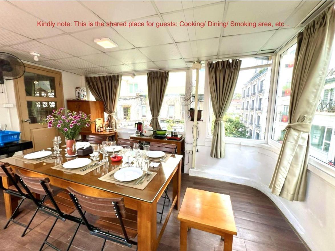 Nice Room Located Right Next To The Old Quarter Can Phong Nhieu Anh Sang Tai Ngay Gan Pho Di Bo Ho Guom Hanoi Bagian luar foto